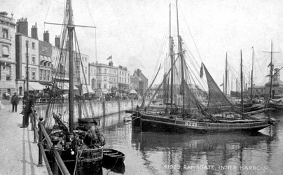 Le port intérieur de Ramsgate, Kent