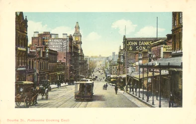 Bourke Street, Melbourne, Victoria, Australie