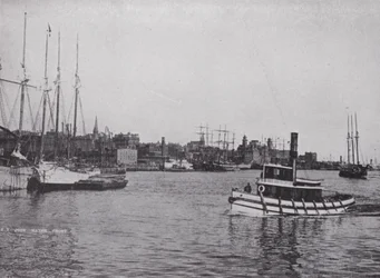 Front du port, Saint John, Nouveau-Brunswick