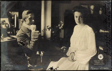 Duchesse Cécilie avec Guillaume de Prusse