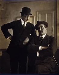 Le compositeur Giacomo Puccini (1858-1924) et l
