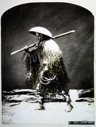 Porteur japonais dans ses vêtements d