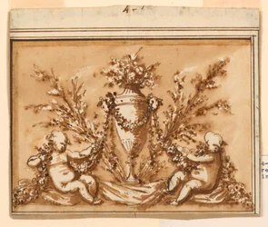 Conception pour un dessus de porte