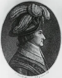 Portrait de Lazare Nicolas Marguerite, Comte Carnot (1753-1823), général, homme politique, ingénieur et mathématicien français, gravure