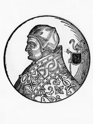 Portrait de Sabinien (mort en 606), 65e pape de l