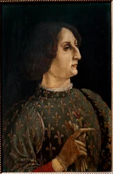 Portrait de Galeazzo Maria Sforza, duc de Milan