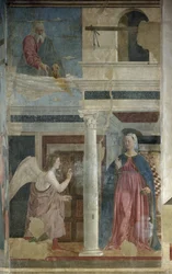 Annonciation - Fresque, c.1455