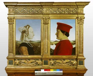 Portraits de Federico de Montefeltro, duc d