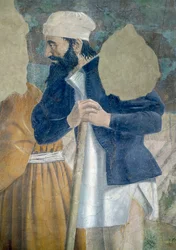 La Légende de la Vraie Croix, la Découverte de la Croix, spectateur (détail)