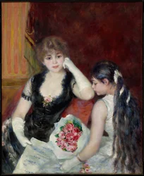 Une loge au théâtre (Au concert)