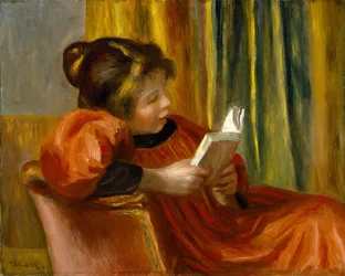 Jeune fille lisant