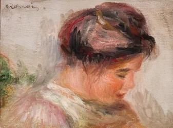 Tête de jeune fille
