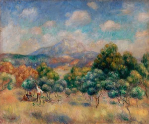 Montagne Sainte-Victoire (Paysage)
