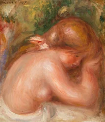 Torse nu de jeune fille