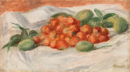 Fraises et amandes