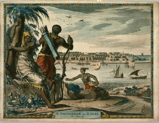 N. Amsterdam, ou N Iork en Amérique, ca. 1700