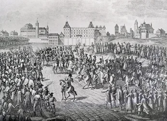 Entrée triomphale des Français à Varsovie, 28 novembre 1806