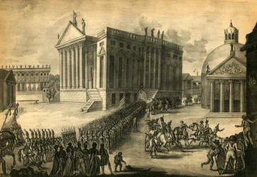 Entrée triomphale des Français dans la ville de Berlin, 27 octobre 1806, 1921