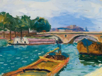 Paris, Pont sur la Seine