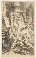 Naïades, Tritons et le Bain de Priap