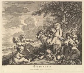 La Fête de Bacchus, vers 1738