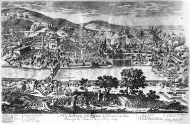 La prise de Heidelberg le 22 mai 1693
