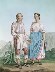 Costumes des Indiens de Michoacán, de 