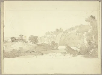 Paysage panoramique italien