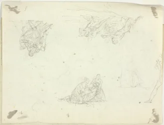 Feuille de croquis : Groupes de figures