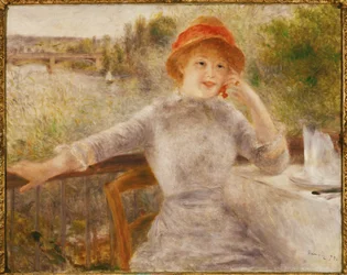 Alphonsine Fournaise (huile sur toile)