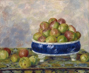 Pommes dans un plat, 1883