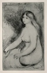 Baigneuse assise, c. 1905