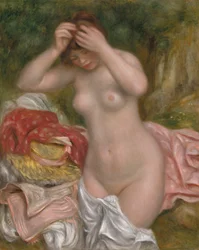 Baigneuse arrangeant ses cheveux, 1893
