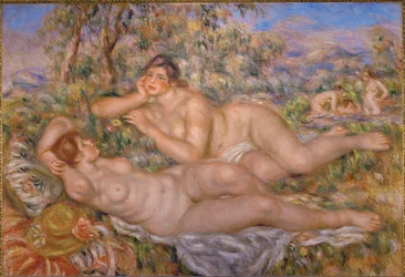 Baigneuses (huile sur toile)