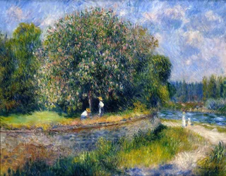 Châtaignier en fleurs