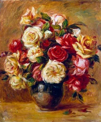 Bouquet de roses, vers 1909