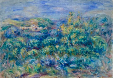 Paysage de Cagnes