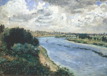 Chalands sur la Seine