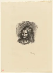 Claude Renoir, tourné vers la gauche
