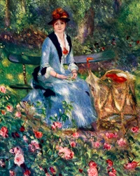 Dans les roses, 1882, 1929
