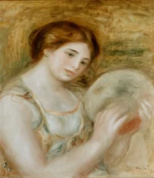 Femme au tambourin