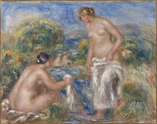 Femmes au bain