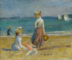Figures sur la plage, 1890
