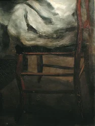 Frédéric Bazille à son chevalet