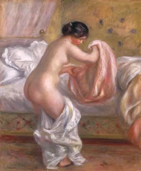 Gabrielle se levant, vers 1909