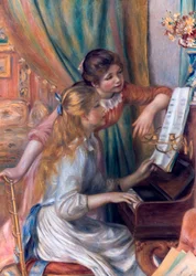 Jeunes filles au piano, 1892