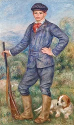 Jean Renoir comme chasseur, 1910