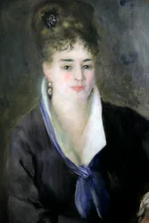 « Dame en noir », 1876