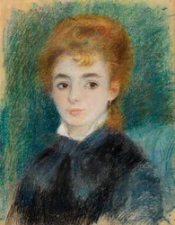 Dame aux cheveux auburn, c.1875-78