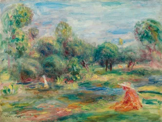 Paysage à Cagnes, c. 1907-1908